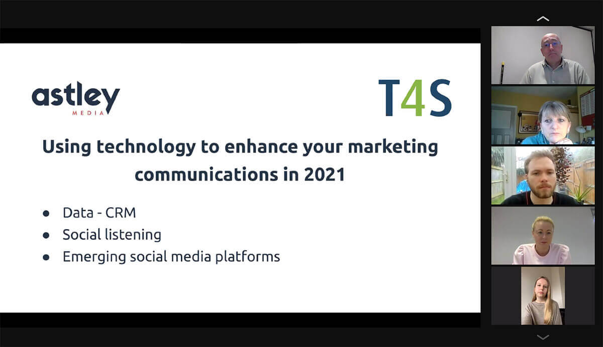 T4S Using Tech to enhance your marketing communications 2021